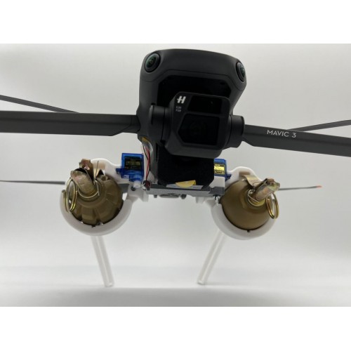 Двойная система сброса и доставки груза для квадрокоптера DJI Mavic 3 для 3-х разных размеров в Москве