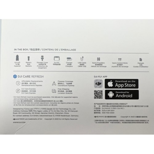 Квадрокоптер DJI Mavic 3 Pro в Москве с пультом DJI RC
