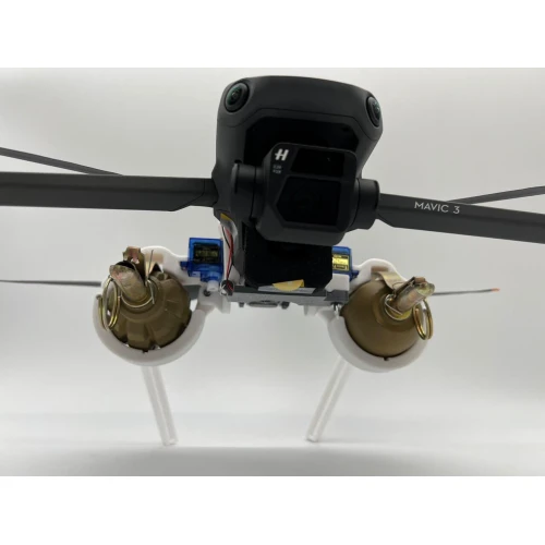 Двойная система сброса и доставки груза для квадрокоптера DJI Mavic 3 для 3-х разных размеров в Москве